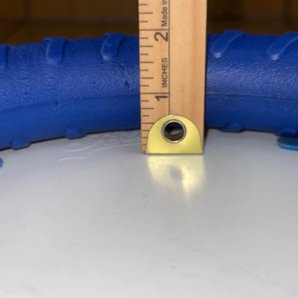 Blue Fitness Ring Foam‎ Toss Toy Pet Training Exercise Ring 11 Inch